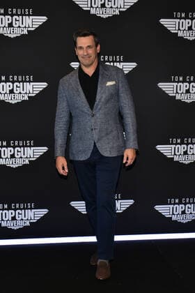 Top Gun Maverick Film Photocall MEXICO CITY, MEXICO - MAY 6, 2022: American actor Jon Hamm poses for photos during the film photocall to promote Top Gun Maverick at Ritz Carton Mexico City Hotel. On May 6, 2022 in Mexico City, Mexico. (Photo by Carlos Tischler Eyepix Group). Copyright: xCarlosxTischlerx xEyepixxGroupx EYEPIX_CT_06052022_64086