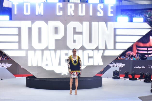 Top Gun: Maverick Film Premiere MEXICO CITY, MEXICO - MAY 6, 2022: American actress Jennifer Connelly poses for photos during the red carpet of Top Gun: Maverick film premiere at Cinepolis Toreo Parque Central. On May 6, 2022 in Mexico City, Mexico. (Photo by Carlos Tischler Eyepix Group). Copyright: xCarlosxTischlerx xEyepixxGroupx EYEPIX_CT_06052022_64289