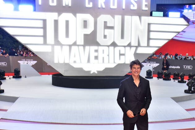 Top Gun: Maverick Film Premiere MEXICO CITY, MEXICO - MAY 6, 2022: American actor Tom Cruise poses for photos during the red carpet of Top Gun: Maverick film premiere at Cinepolis Toreo Parque Central. On May 6, 2022 in Mexico City, Mexico. (Photo by Carlos Tischler Eyepix Group). Copyright: xCarlosxTischlerx xEyepixxGroupx EYEPIX_CT_06052022_64258