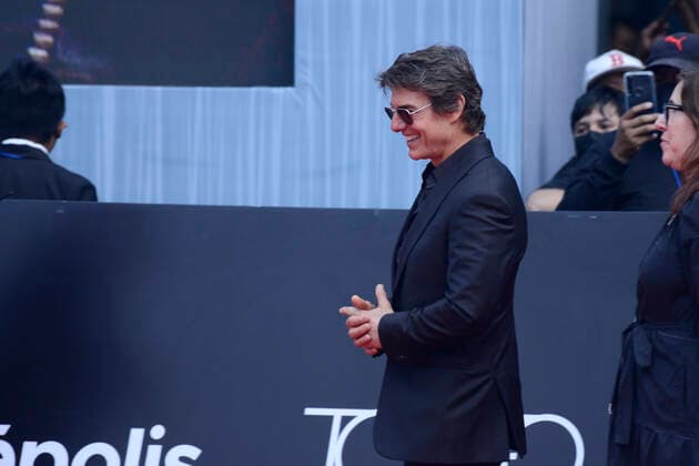 Top Gun: Maverick Film Premiere MEXICO CITY, MEXICO - MAY 6, 2022: American actor Tom Cruise attends at the red carpet of Top Gun: Maverick film premiere at Cinepolis Toreo Parque Central. On May 6, 2022 in Mexico City, Mexico. (Photo by Carlos Tischler Eyepix Group). Copyright: xCarlosxTischlerx xEyepixxGroupx EYEPIX_CT_06052022_64202
