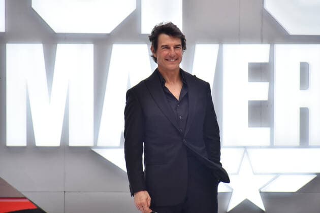 Top Gun: Maverick Film Premiere MEXICO CITY, MEXICO - MAY 6, 2022: American actor Tom Cruise poses for photos during the red carpet of Top Gun: Maverick film premiere at Cinepolis Toreo Parque Central. On May 6, 2022 in Mexico City, Mexico. (Photo by Carlos Tischler Eyepix Group). Copyright: xCarlosxTischlerx xEyepixxGroupx EYEPIX_CT_06052022_64242