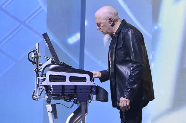 Jordan Rudess during the concert of The Dream Theater Top of The World Tour 2022, 6th of May 2022, at PalaEur, Roma, Italy.