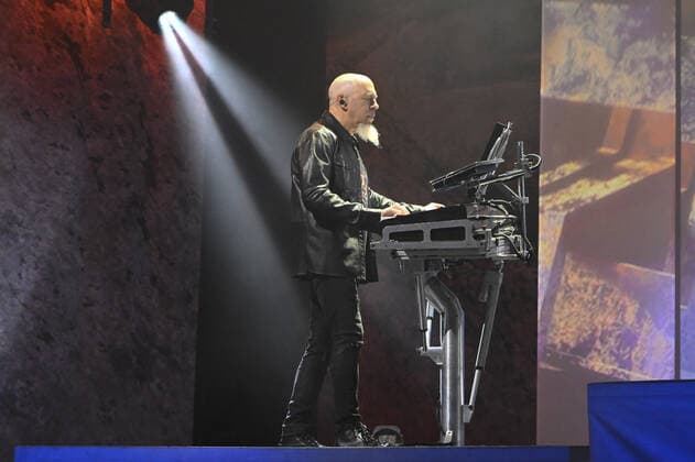 Jordan Rudess during the concert of The Dream Theater Top of The World Tour 2022, 6th of May 2022, at PalaEur, Roma, Italy.