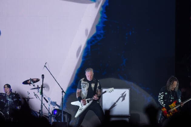 CURITIBA, PR - 07.05.2022: METALLICA CURITIBA - during the Metallica Band Show for the World Wired tour in Brazil at the Major Antônio Couto Pereira Stadium in Curitiba, PR. x2203172x  ReinaldoxReginato