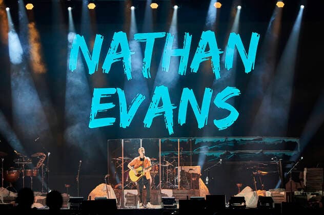 Nathan Evans liv in der ZAG Arena in Hannover. Hannover, 07.05.2022