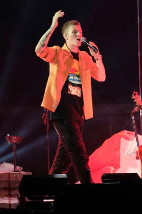 Nathan Evans liv in der ZAG Arena in Hannover. Hannover, 07.05.2022