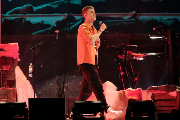 Nathan Evans liv in der ZAG Arena in Hannover. Hannover, 07.05.2022