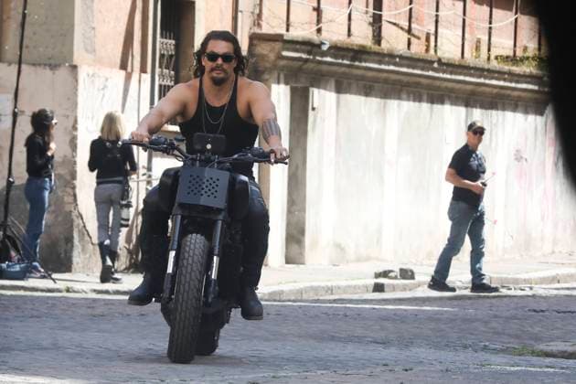 Bilder des Jahres 2022, Entertainment 05 Mai Entertainment Themen der Woche KW18 Entertainment Bilder des Tages Rome, film set Fast and Furios 10 . Pictured: Jason Momoa  Copyright: xMarcoxProvvisionatox xipa-agencyx xMarcoxProvvisionatox