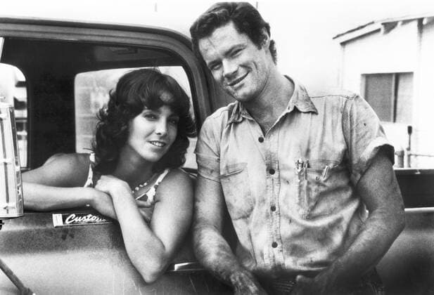 Kathleen Quinlan, David Keith, on-set of the Film, Independence Day , Warner Bros., 1983  Copyright: xJTxVintagex jtv014930