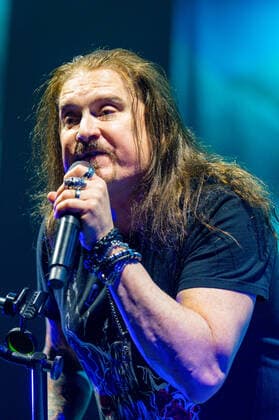 Dream Theater Konzert in Mantua James LaBrie - vocals during Dream Theater - Top of the World Tour, Music Concert in Padova, Italy, May 08 2022