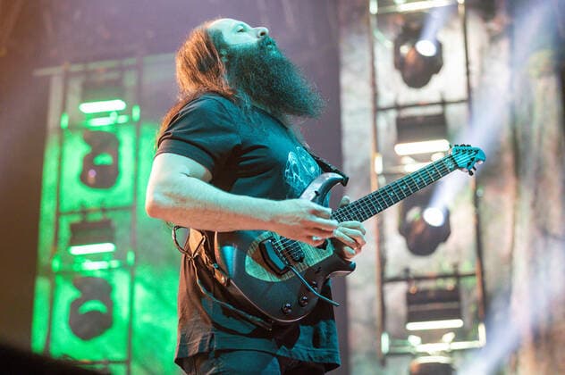 Dream Theater Konzert in Mantua John Petrucci - guitar, backing vocals during Dream Theater - Top of the World Tour, Music Concert in Padova, Italy, May 08 2022
