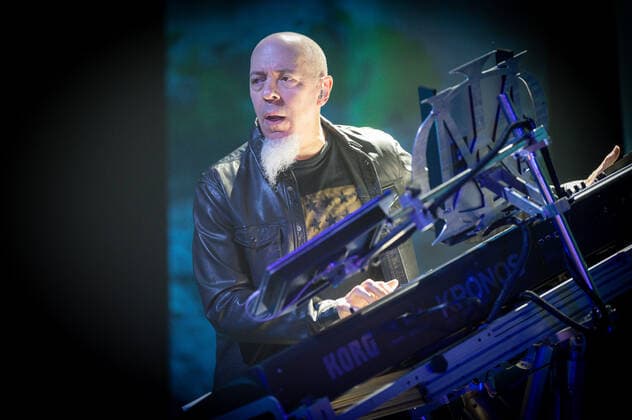 Dream Theater Konzert in Mantua Jordan Rudess Ã¢& x80;& x93; guitar, keytar, continuum during Dream Theater - Top of the World Tour, Music Concert in Padova, Italy, May 08 2022