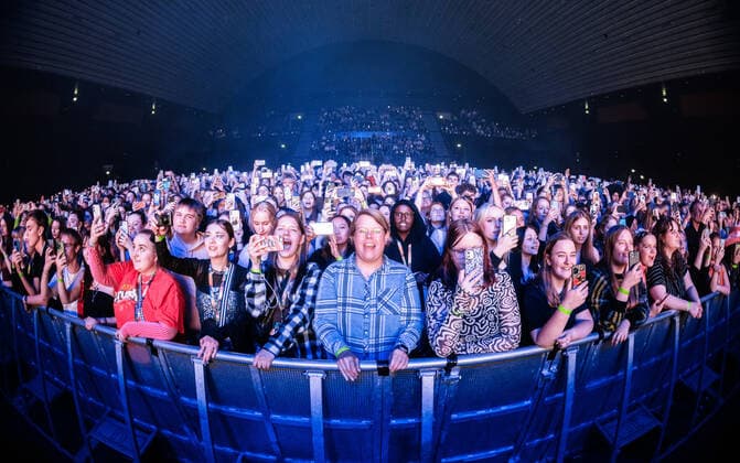 Concert goers at Conan Gray concert Copenhagen, Denmark. 07th, May 2022. Concert goers seen at a live concert with the American singer and songwriter Conan Gray at KB Hallen at Frederiksberg, Copenhagen. Copenhagen Denmark  Copyright: xGonzalesxPhoto PeterxTroestx