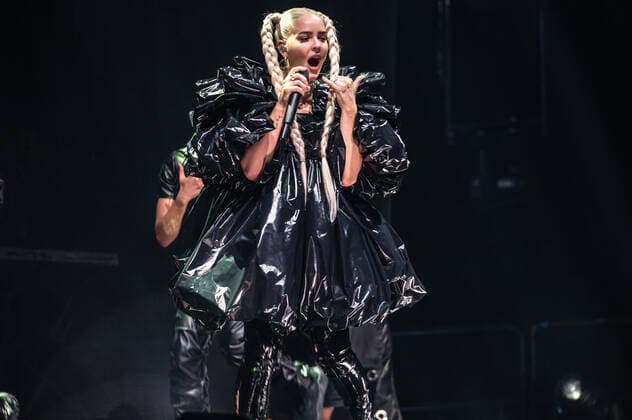 Pop singer Anne-Marie performs at the First Direct Arena, Leeds, United Kingdom on her Dysfunctional UK Arena Tour. Featuring: Anne-Marie Rose Nicholson Where: Leeds, United Kingdom When: 09 May 2022 Credit: Graham Finney Cover Images Copyright: xGrahamxFinneyx xCoverxImagesx 51514407 EDITORIAL USE ONLY. NOT FOR USE BY NEWSPAPERS BASED IN THE UK.