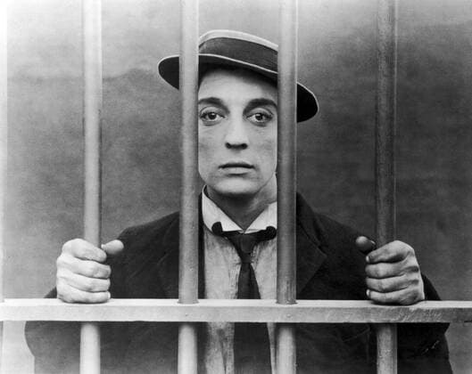 Cops Cops Year : 1922 - USA Directors : Edward F. Cline, Buster Keaton Buster Keaton. It is forbidden to reproduce the photograph out of context of the promotion of the film. It must be credited to the Film Company and or the photographer assigned by or authorized by allowed on the set by the Film Company. Restricted to Editorial Use. Photo12 does not grant publicity rights of the persons represented. Copyright: xPhoto12 JosephxM.xSchenckxProductionsx A7B11A00_338