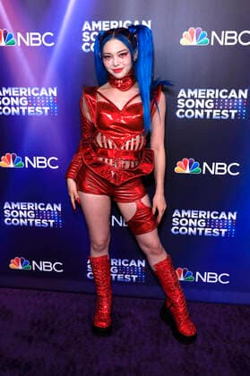 Bilder des Jahres 2022, Entertainment 05 Mai ASC Gewinnerin AleXa beim Finale des American Song Contest 2022 in den Universal Studios Hollywood. Universal City, 09.05.2022 *** ASC winner AleXa at the finals of the American Song Contest 2022 at Universal Studios Hollywood Universal City, 09 05 2022 Foto:xD.xBedrosianx xFuturexImage