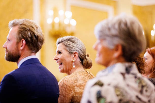 10-05-2022 The Hague Queen Maxima at the start of the conference More Music in My Classroom, Meer Muziek in Mijn Klas, at Noordeinde palace in The Hague. Â  Copyright: xPPEx