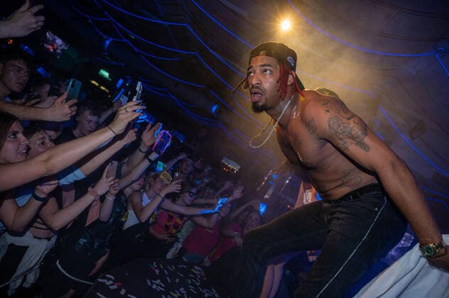20220511 Maxwell und Joshi Mizu live im Mega Park PALMA, SPAIN - MAY 11 2022 : Maxwell (Rapper) - Maxwell Kwabena Schaden at - Maxwell und Joshi Mizu live im Mega Park on May 11, 2022 in Palma, . Palma Baleares Spain