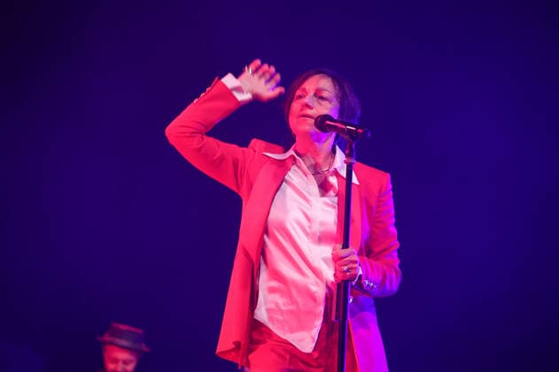 Italian singer Gianna Nannini during her performance at Europauditorium. May 10, 2022, Bologna, Italy - photo: Michele Nucci