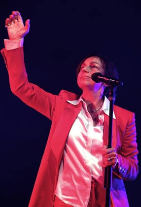 Italian singer Gianna Nannini during her performance at Europauditorium. May 10, 2022, Bologna, Italy - photo: Michele Nucci