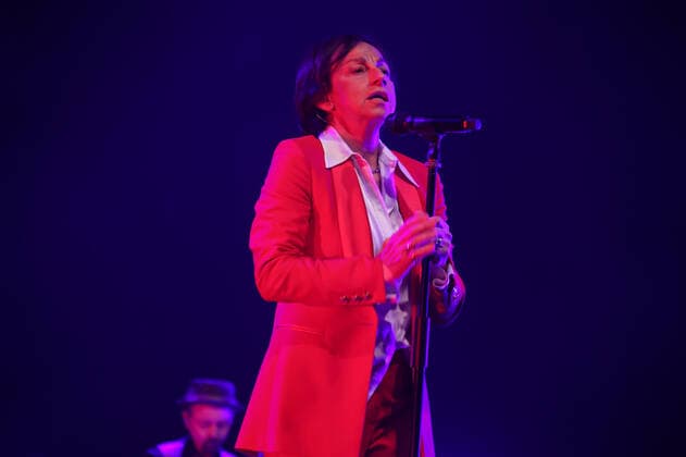 Italian singer Gianna Nannini during her performance at Europauditorium. May 10, 2022, Bologna, Italy - photo: Michele Nucci