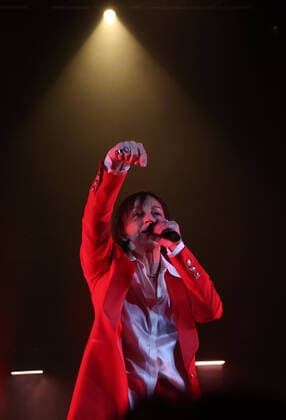Italian singer Gianna Nannini during her performance at Europauditorium. May 10, 2022, Bologna, Italy - photo: Michele Nucci
