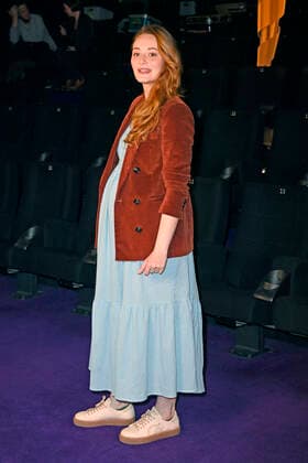 Maria Ehrich bei der Bekanntgabe der Nominierungen für den Deutschen Filmpreis 2022 im Kino in der KulturBrauerei. Berlin, 12.05.2022