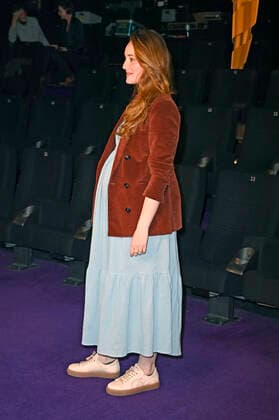 Maria Ehrich bei der Bekanntgabe der Nominierungen für den Deutschen Filmpreis 2022 im Kino in der KulturBrauerei. Berlin, 12.05.2022
