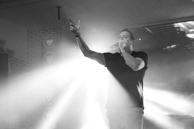 20220512 HBz Music live im Mega Park PALMA, SPAIN - MAY 12 2022 : Nils Schedler at - HBz Music live im Mega Park on May 12, 2022 in Palma, . Palma Baleares Spain