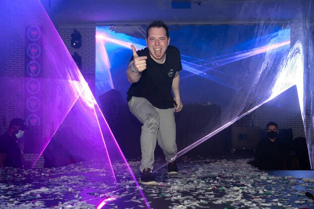 20220512 HBz Music live im Mega Park PALMA, SPAIN - MAY 12 2022 : Nils Schedler at - HBz Music live im Mega Park on May 12, 2022 in Palma, . Palma Baleares Spain