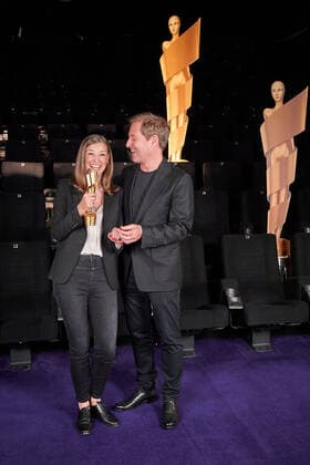 Nominierungsbekanntgabe Deutscher Filmpreis 2022 Alexandra Maria Lara und Florian Gallenberger beim Fototermin zur Nominierungsbekanntgabe Deutscher Filmpreis 2022 am 12. Mai im Kino in der KulturBrauerei Berlin Copyright: xEventpressxRadkex