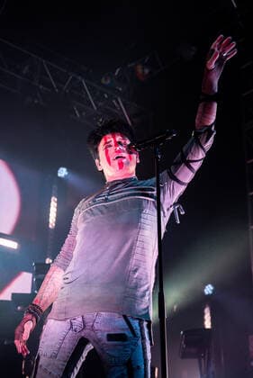 Gary Numan performs at the Leeds O2 Academy. The show was part of a headline UK tour to promote his new record Intruder . Featuring: Gary Numan Where: Leeds, United Kingdom When: 12 May 2022 Credit: Graham Finney Cover Images Copyright: xGrahamxFinneyx xCoverxImagesx 51524046 EDITORIAL USE ONLY. NOT FOR USE BY NEWSPAPERS BASED IN THE UK.