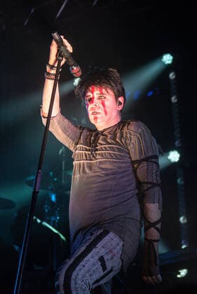 Gary Numan performs at the Leeds O2 Academy. The show was part of a headline UK tour to promote his new record Intruder . Featuring: Gary Numan Where: Leeds, United Kingdom When: 12 May 2022 Credit: Graham Finney Cover Images Copyright: xGrahamxFinneyx xCoverxImagesx 51524040 EDITORIAL USE ONLY. NOT FOR USE BY NEWSPAPERS BASED IN THE UK.