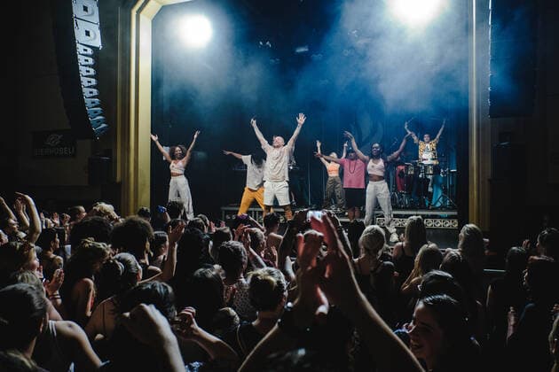 Culcha Candela live in Bern, Switzerland Bern, Switzerland. 12th, May 2022. The German rap group Culcha Candela performs a live concert at Bierh?beli in Bern. Bern Switzerland  Copyright: xGonzalesxPhoto TilmanxJentzschx