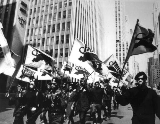 Black Panthers demonstration Black Panthers demonstration 20th century United States New York - Schomburg Center Copyright: xPhoto12x ASI02008_N201080