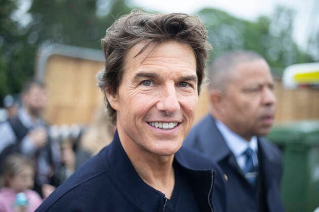 Entertainment Bilder des Tages . 15 05 2022. Windsor , United Kingdom. Tom Cruise arriving for the Platinum Jubilee Celebration event on the final day of the Royal Windsor Horse Show.  xi-Imagesx IIM-23408-0119