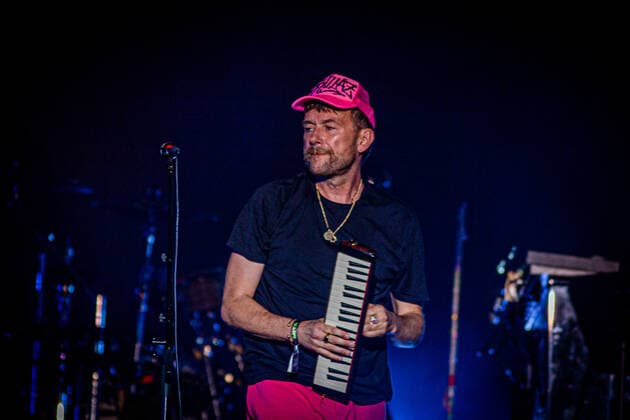 SÃO PAULO, SP - 15.05.2022: FESTIVAL MITA - Gorillaz is a virtual British trip rock band created in 1998 by Blur vocalist and leader Damon Albarn and cartoonist Jamie Hewlett, co-creator of the comic strip Tank Girl, was responsible for closing the Mita Festival, held at Spark Arena, West Zone of São Paulo. Sao Paulo, May 15, 2022. x2206523x  VanxCampos