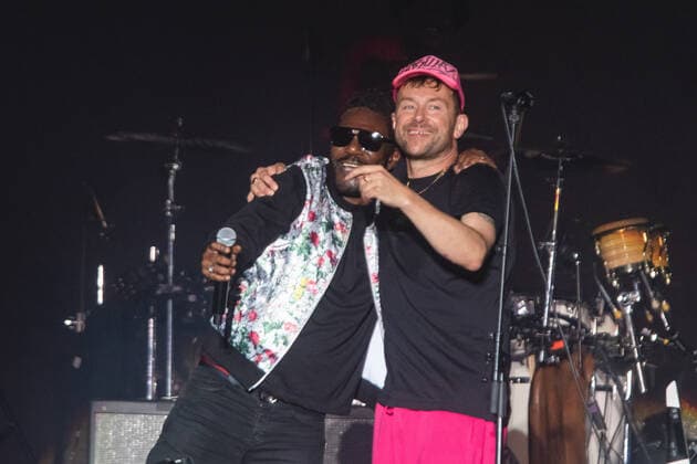 SÃO PAULO, SP - 15.05.2022: FESTIVAL MITA - The band Gorillaz during the closing performance of the first edition of the MITA festival at Spark Arena in São Paulo on Sunday night (15) x2206581x  YurixMurakami