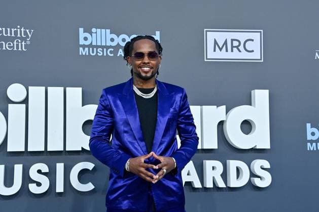 London on da Track attends the annual Billboard Music Awards held at the MGM Grand Garden Arena in Las Vegas, Nevada on May 15, 2022.  LAV202205150415 JIMxRUYMEN