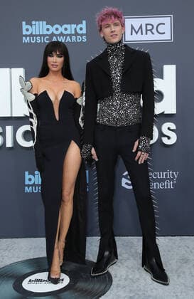 16 May 2022 - Las Vegas, NV - Megan Fox, Machine Gun Kelly. 2022 Billboard Music Awards Red Carpet Arrivals. Photo Credit: MJT AdMedia 280177 2022-05-15 NV Las Vegas Etats-Unis  Copyright: xAdMediax STAR_280177_067