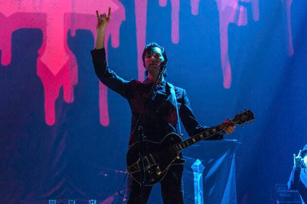 Zachary James von Twin Temple live bei in der ZAG Arena. Hannover, 15.05.2022