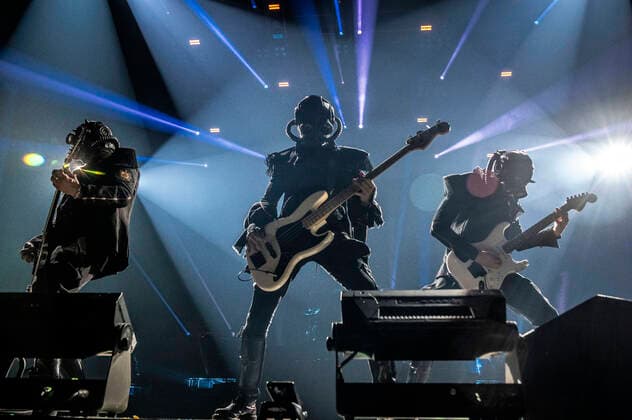 Nameless Ghouls von Ghost live bei einem Konzert der Imperator - Europe -Tour in der ZAG Arena. Hannover, 15.05.2022