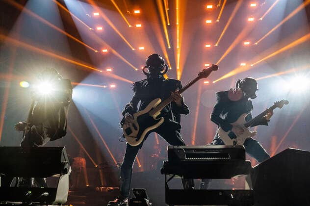 Nameless Ghouls von Ghost live bei einem Konzert der Imperator - Europe -Tour in der ZAG Arena. Hannover, 15.05.2022