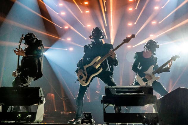 Nameless Ghouls von Ghost live bei einem Konzert der Imperator - Europe -Tour in der ZAG Arena. Hannover, 15.05.2022