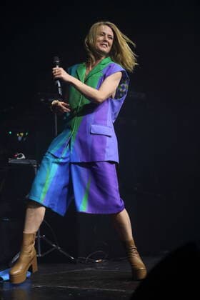 Roisin Murphy bei einem Konzert in der Columbiahalle in Berlin, 16. Mai 2022. Roisin Murphy Konzert Berlin