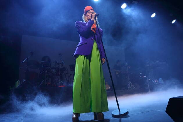 Roisin Murphy bei einem Konzert in der Columbiahalle in Berlin, 16. Mai 2022. Roisin Murphy Konzert Berlin