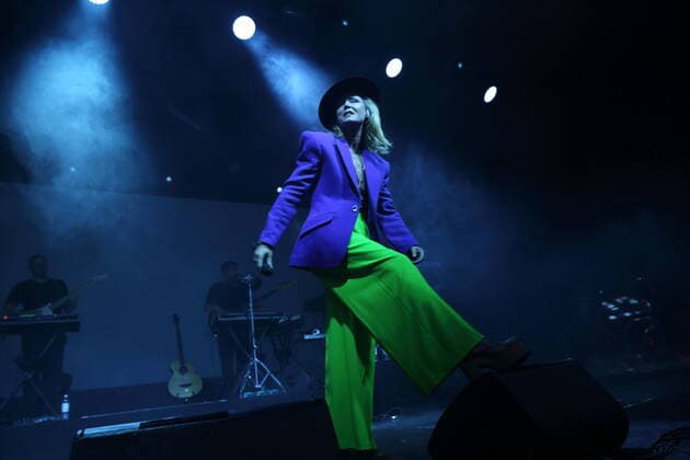 Roisin Murphy bei einem Konzert in der Columbiahalle in Berlin, 16. Mai 2022. Roisin Murphy Konzert Berlin