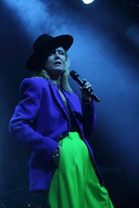 Roisin Murphy bei einem Konzert in der Columbiahalle in Berlin, 16. Mai 2022. Roisin Murphy Konzert Berlin