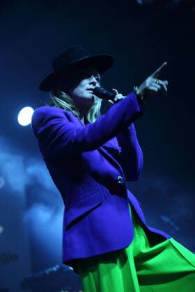 Roisin Murphy bei einem Konzert in der Columbiahalle in Berlin, 16. Mai 2022. Roisin Murphy Konzert Berlin