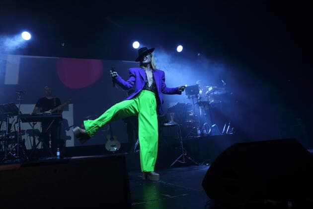 Roisin Murphy bei einem Konzert in der Columbiahalle in Berlin, 16. Mai 2022. Roisin Murphy Konzert Berlin